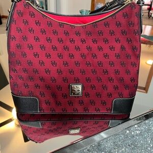 Dooney & Bourke Red and Black Women's Bag